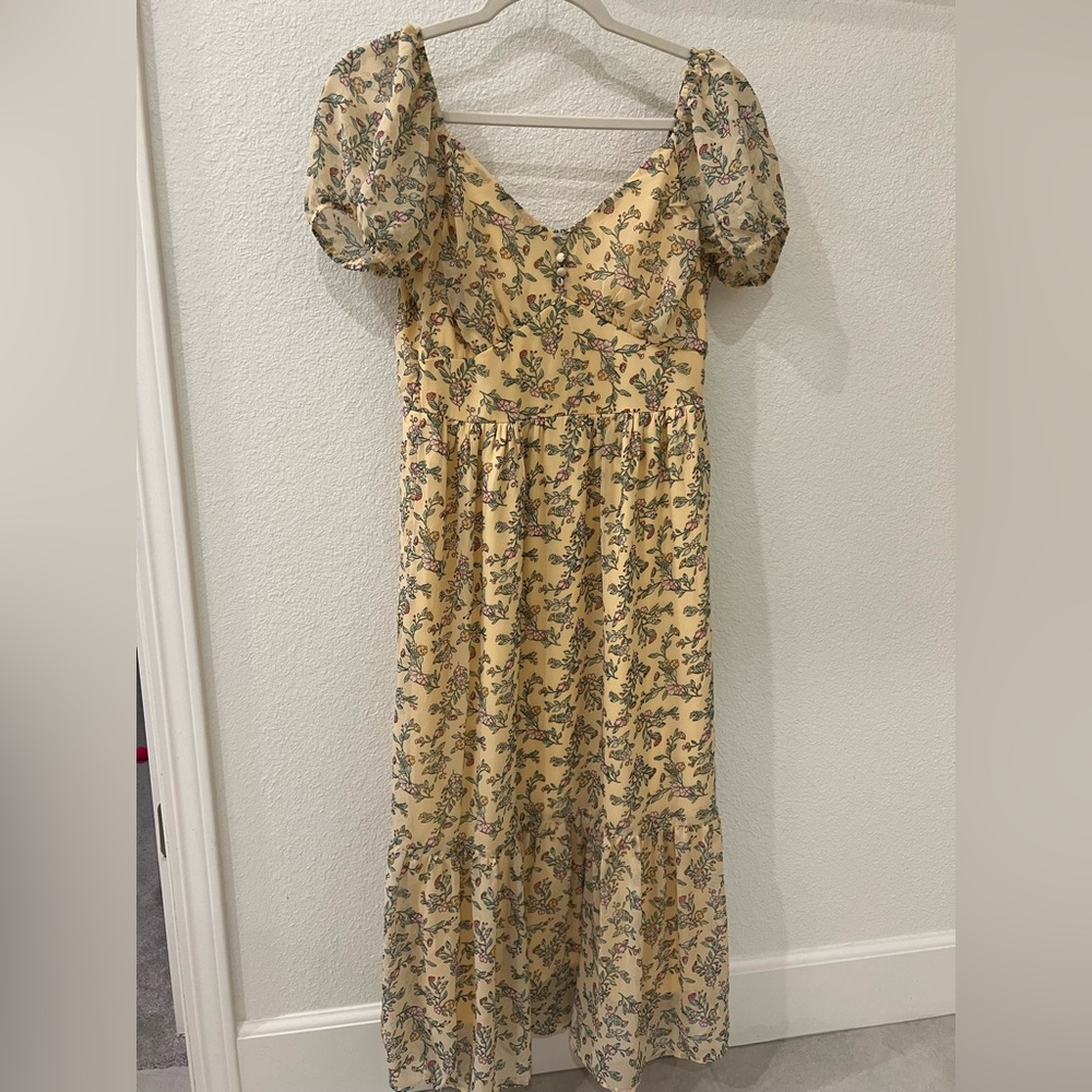 Mimi Chica Floral Print Dress